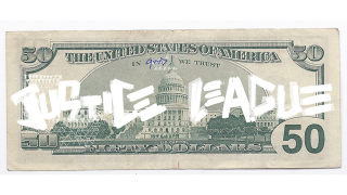 Illustration for article titled The Justice League sells out in this awesome DC superhero money art